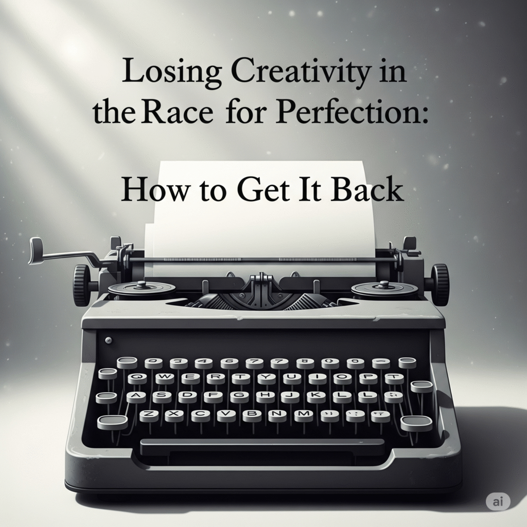 losing creativity in search of perfection