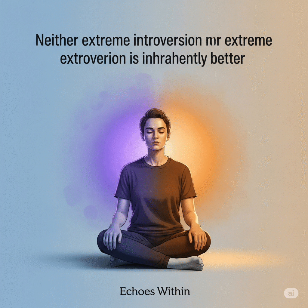 extreme introversion vs extroversion