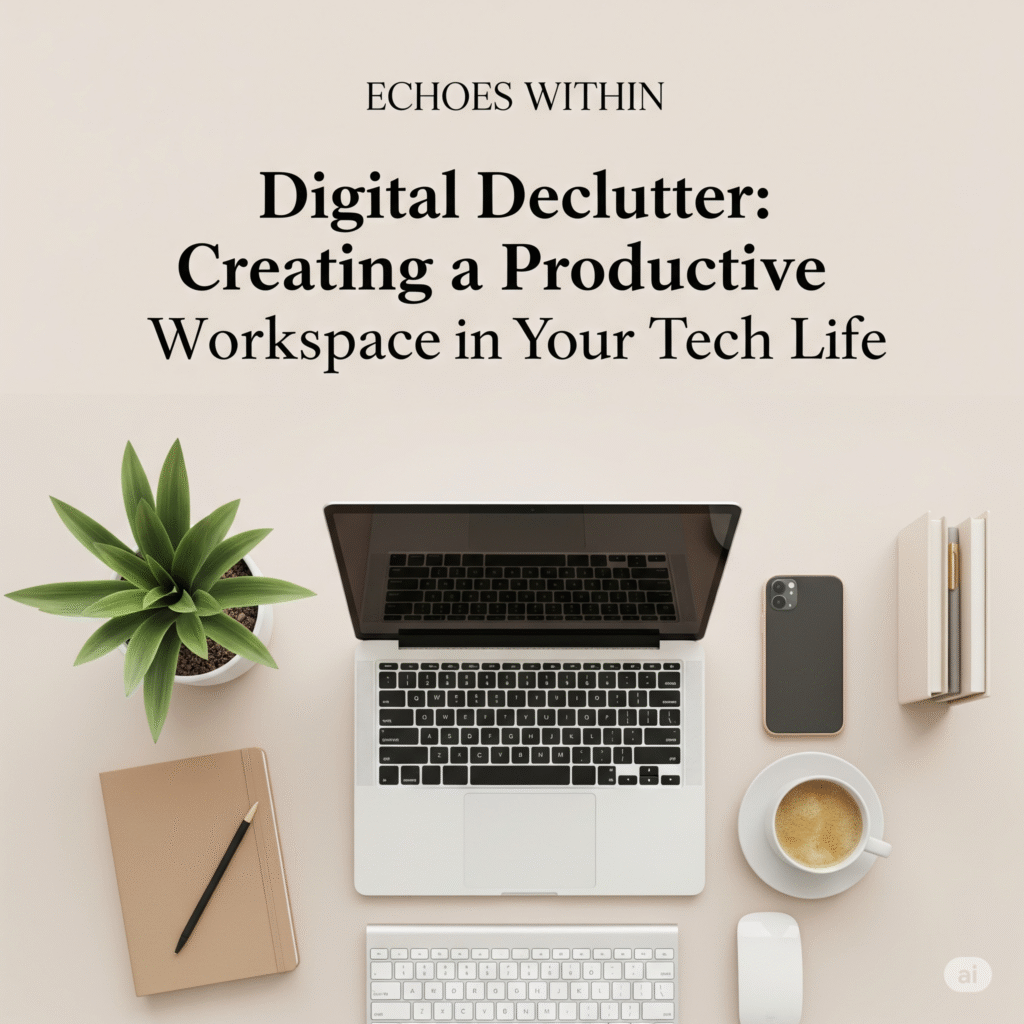 digital declutter for productivity