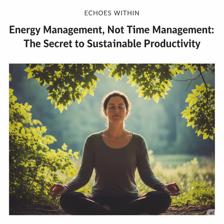 energy management for sustainable productivity