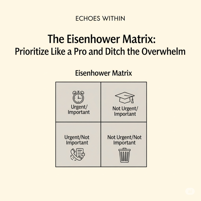 Eisenhower Matrix for productivity
